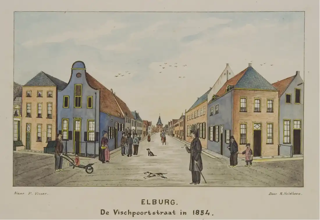 Elburg Vischpoortstraat artikel
