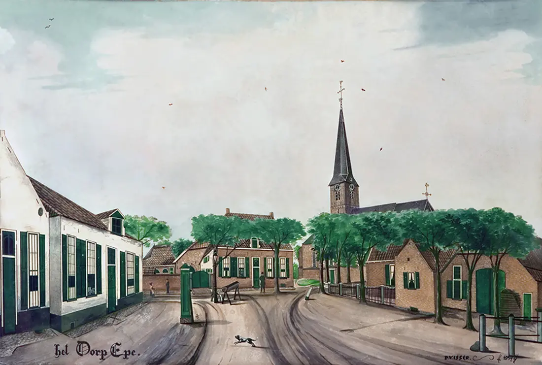 Elburg Vischpoortstraat artikel