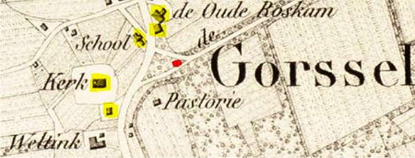 Detail plattegrond Gorssel