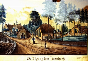 Gezigt op den Hoonhorst