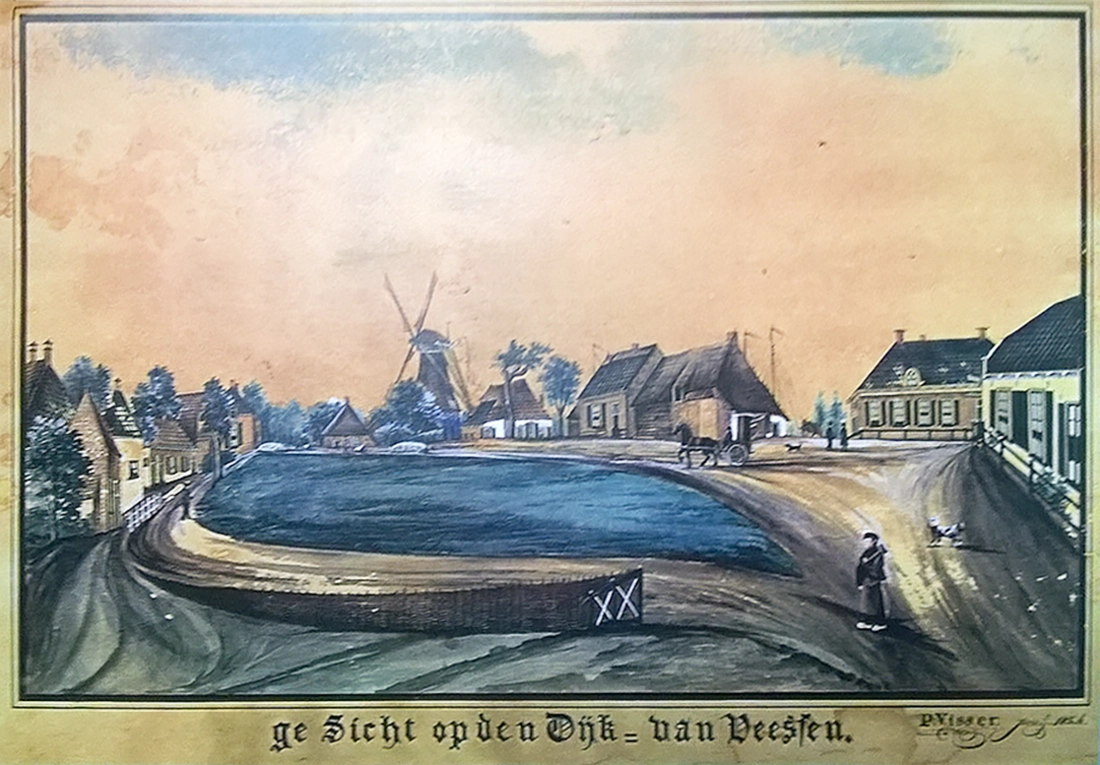 geZicht op den Dijk=van Veessen