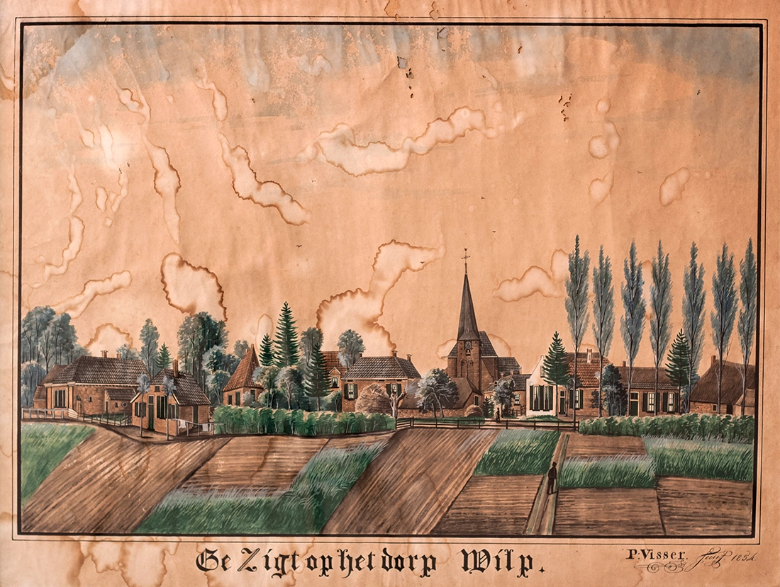 Wilp - GeZigt op het dorp Wilp